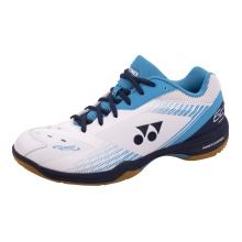 Yonex Buty do Badmintona Power Cushion 65 Z3 białe/niebieskie męskie